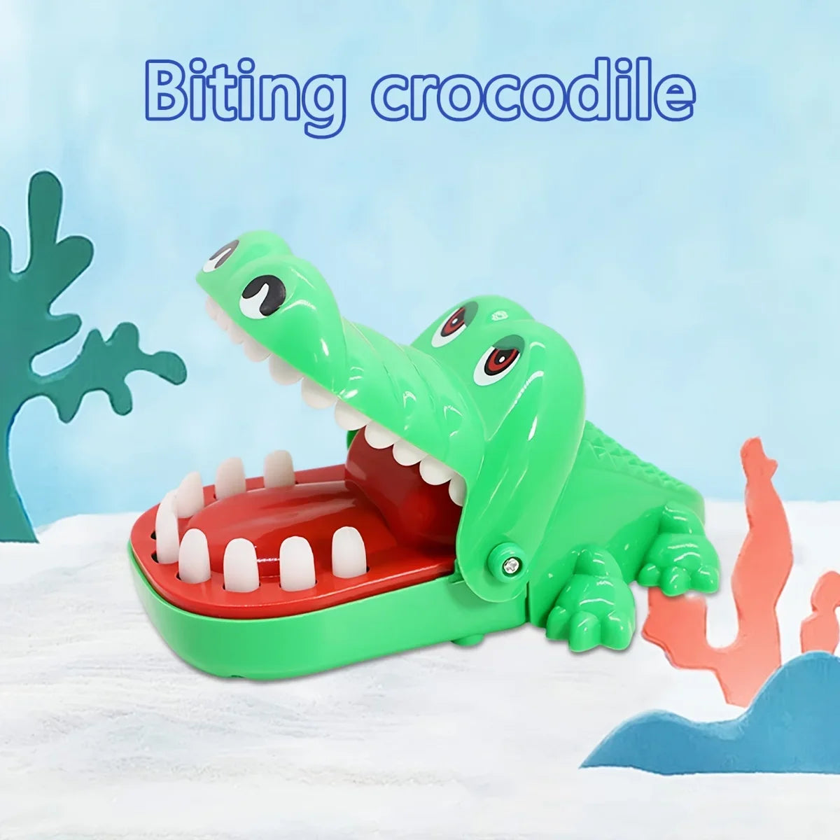 Crocodile Teeth Toys Alligator Biting Finger Dentist Games Jokes Game of Luck Pranks Kids Toys Funny Holiday Party Family Games